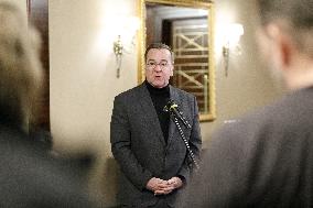 Briefing by German Defense Minister Boris Pistorius