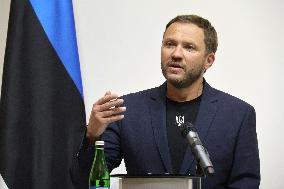 Press conference of Foreign Ministers of Ukraine and Estonia