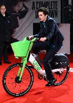 A Complete Unknown Premiere - London