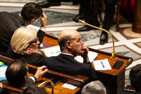 Statement Of General Policy By French Prime-Minister At The National Assembly, In Paris
