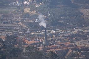 Brick Factory In Nepal.