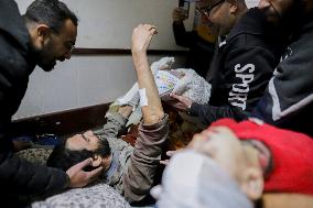 Israeli Attacks On The Gaza Strip Continue