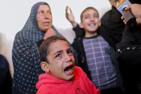 Israeli Attacks On The Gaza Strip Continue