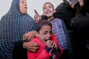 Israeli Attacks On The Gaza Strip Continue