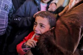Israeli Attacks On The Gaza Strip Continue