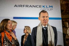 Air France-KLM End of The Year News Conference - Paris