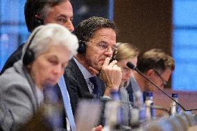 Mark Rutte At European Parliament - Brussels