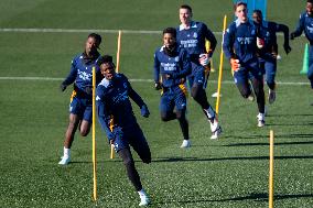 Copa del Rey 2024/25: Real Madrid Training Session and Press Conference