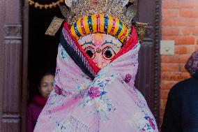 Nine Month Long Nawadurga Festival Celebrated In Bhaktapur