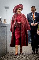 Queen Maxima Visits Royal Cosun - Netherlands