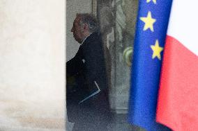 Weekly Cabinet Meeting - Paris