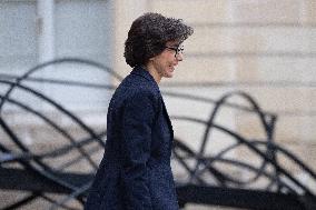 Weekly Cabinet Meeting - Paris