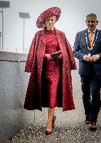 Queen Maxima Visits Royal Cosun - Netherlands