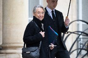 Weekly Cabinet Meeting - Paris