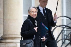 Weekly Cabinet Meeting - Paris