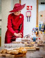 Queen Maxima Visits Royal Cosun - Netherlands