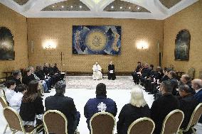 Pope Francis meets the Caritas’ directors of Latin America and Caribbean In Vatican