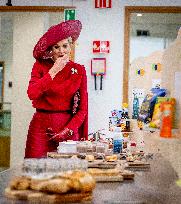 Queen Maxima Visits Royal Cosun - Netherlands