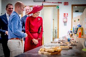 Queen Maxima Visits Royal Cosun - Netherlands
