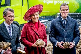 Queen Maxima Visits Royal Cosun - Netherlands