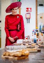 Queen Maxima Visits Royal Cosun - Netherlands