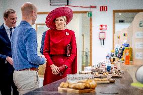 Queen Maxima Visits Royal Cosun - Netherlands