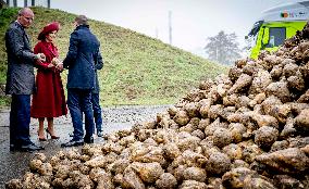 Queen Maxima Visits Royal Cosun - Netherlands