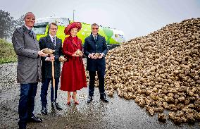 Queen Maxima Visits Royal Cosun - Netherlands