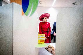 Queen Maxima Visits Royal Cosun - Netherlands