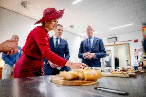 Queen Maxima Visits Royal Cosun - Netherlands