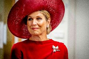 Queen Maxima Visits Royal Cosun - Netherlands
