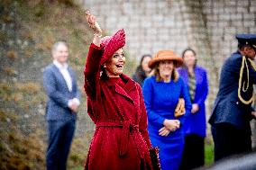 Queen Maxima Visits Royal Cosun - Netherlands