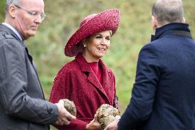 Queen Maxima Visits Royal Cosun - Netherlands