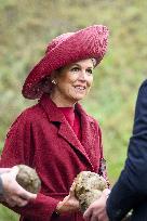 Queen Maxima Visits Royal Cosun - Netherlands