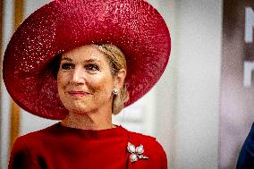 Queen Maxima Visits Royal Cosun - Netherlands