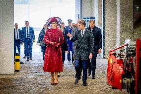 Queen Maxima Visits Royal Cosun - Netherlands