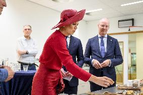 Queen Maxima Visits Royal Cosun - The Netherlands