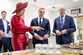 Queen Maxima Visits Royal Cosun - The Netherlands