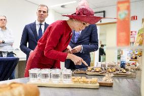 Queen Maxima Visits Royal Cosun - The Netherlands
