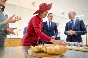 Queen Maxima Visits Royal Cosun - The Netherlands