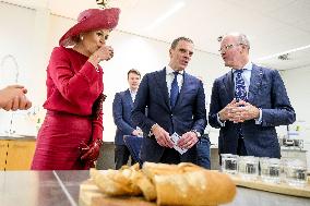 Queen Maxima Visits Royal Cosun - The Netherlands