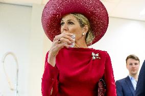 Queen Maxima Visits Royal Cosun - The Netherlands