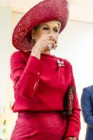 Queen Maxima Visits Royal Cosun - The Netherlands