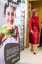 Queen Maxima Visits Royal Cosun - The Netherlands