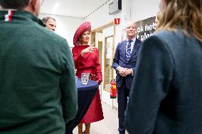 Queen Maxima Visits Royal Cosun - The Netherlands