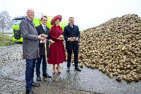 Queen Maxima Visits Royal Cosun - The Netherlands