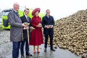 Queen Maxima Visits Royal Cosun - The Netherlands