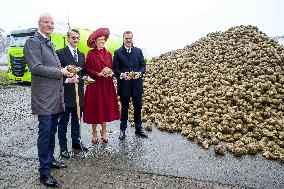 Queen Maxima Visits Royal Cosun - The Netherlands