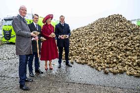 Queen Maxima Visits Royal Cosun - The Netherlands