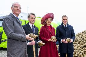 Queen Maxima Visits Royal Cosun - The Netherlands